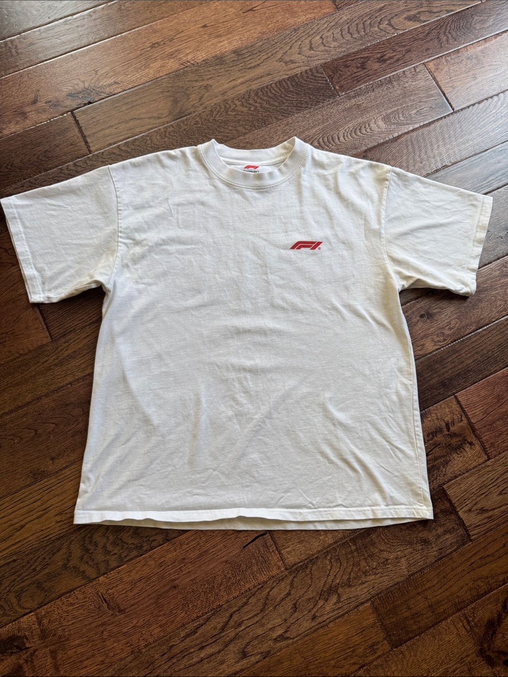 Formula 1 Short Sleeve Crew Neck T-Shirt - White